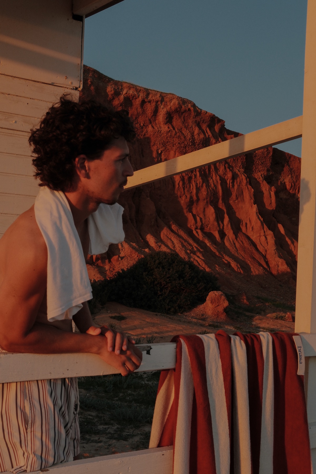 Ruben at sunset
