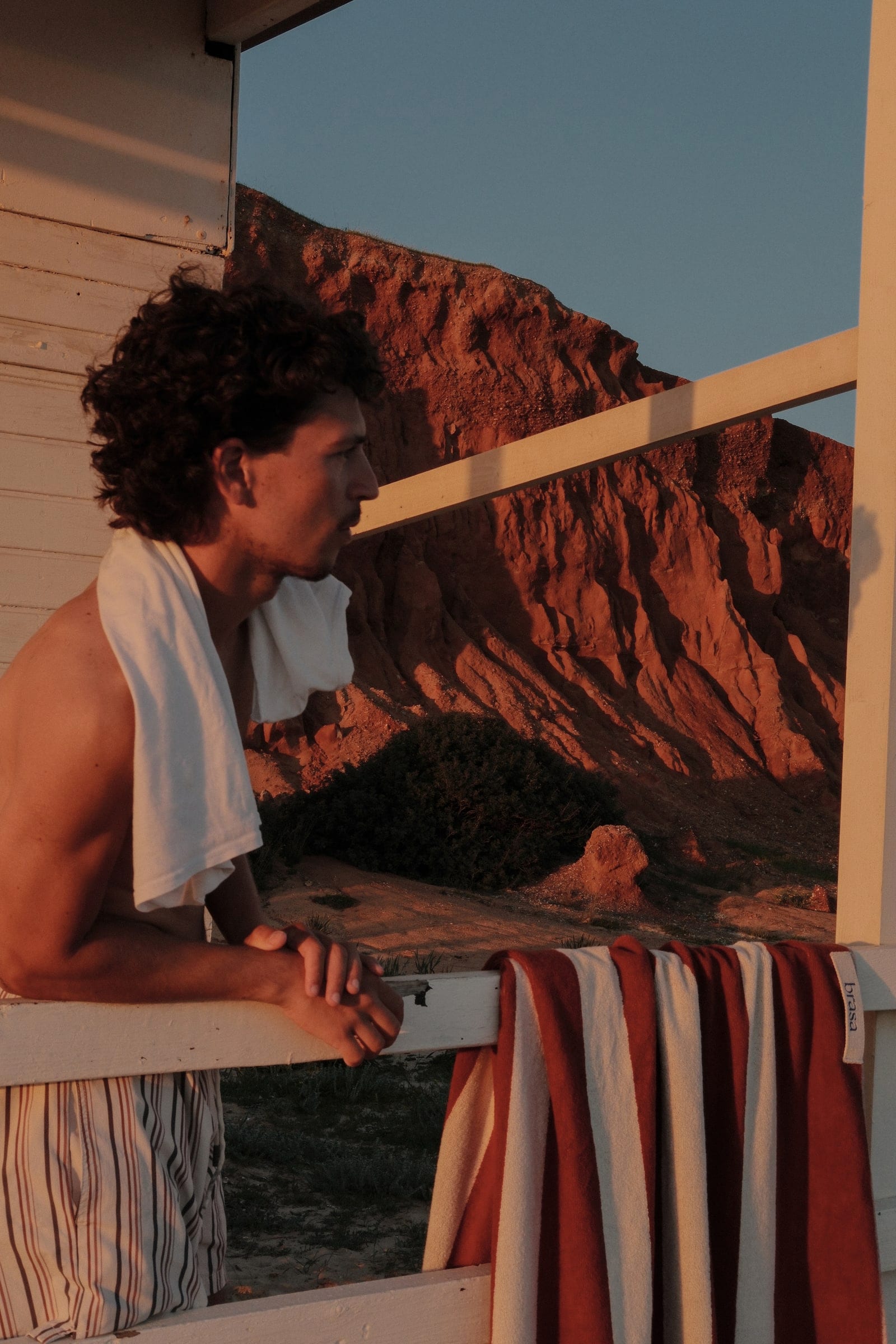 Ruben at sunset